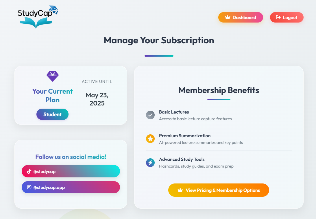 Subscription Management
